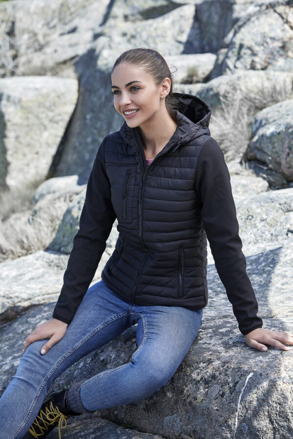 Tee Jays Hooded Crossover Jacket / Women