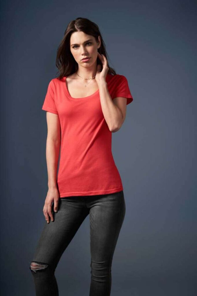 WOMEN’S FEATHERWEIGHT SCOOP TEE - Slika 2