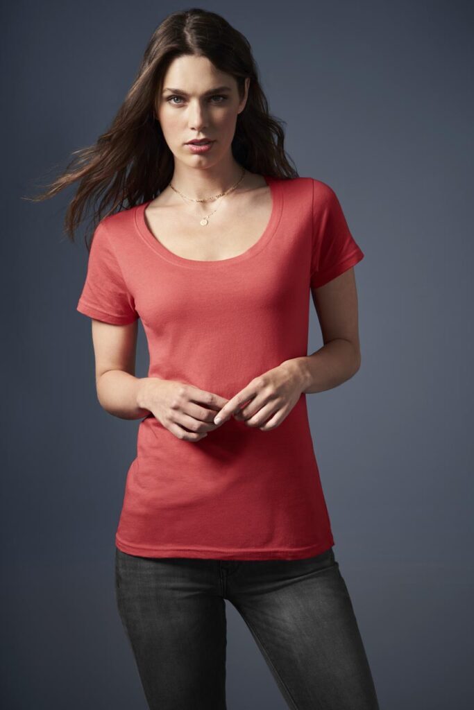 WOMEN’S FEATHERWEIGHT SCOOP TEE - Slika 7