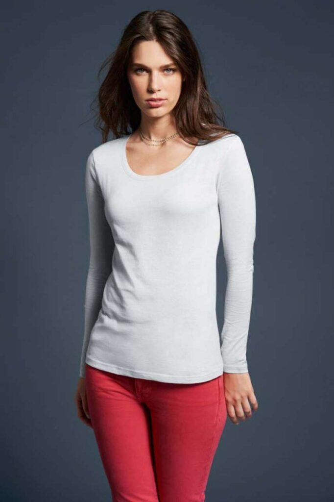 WOMEN’S FEATHERWEIGHT LONG SLEEVE SCOOP TEE - Slika 2