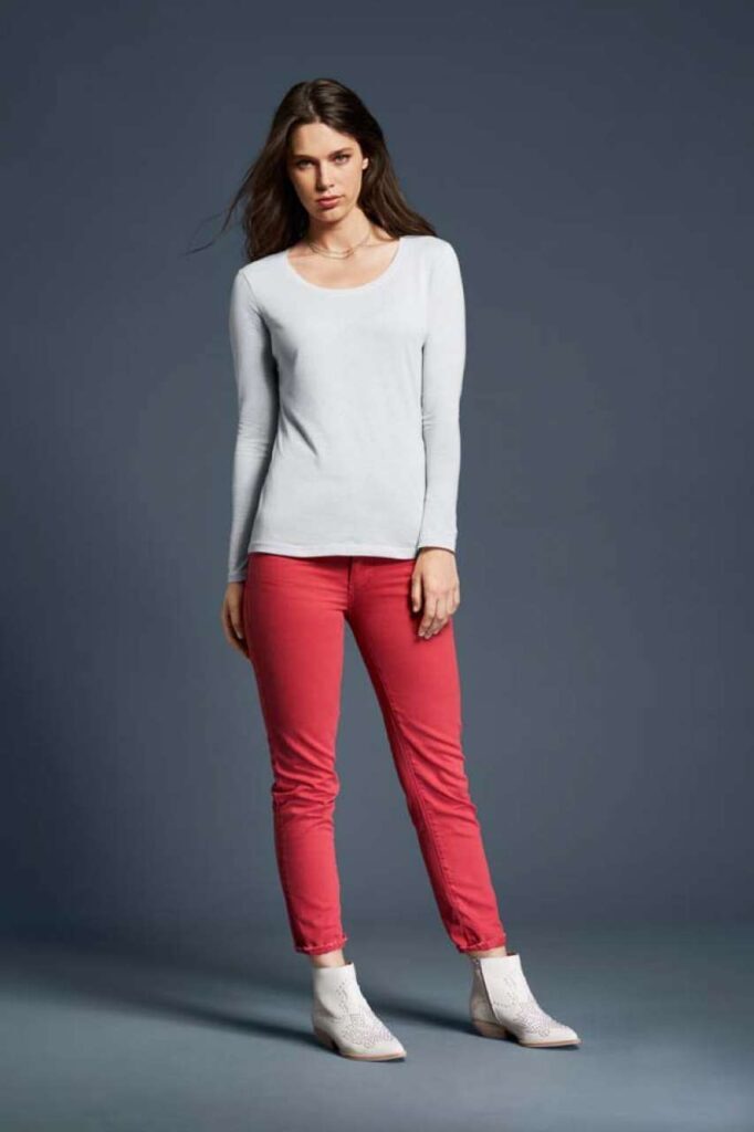 WOMEN’S FEATHERWEIGHT LONG SLEEVE SCOOP TEE - Slika 4