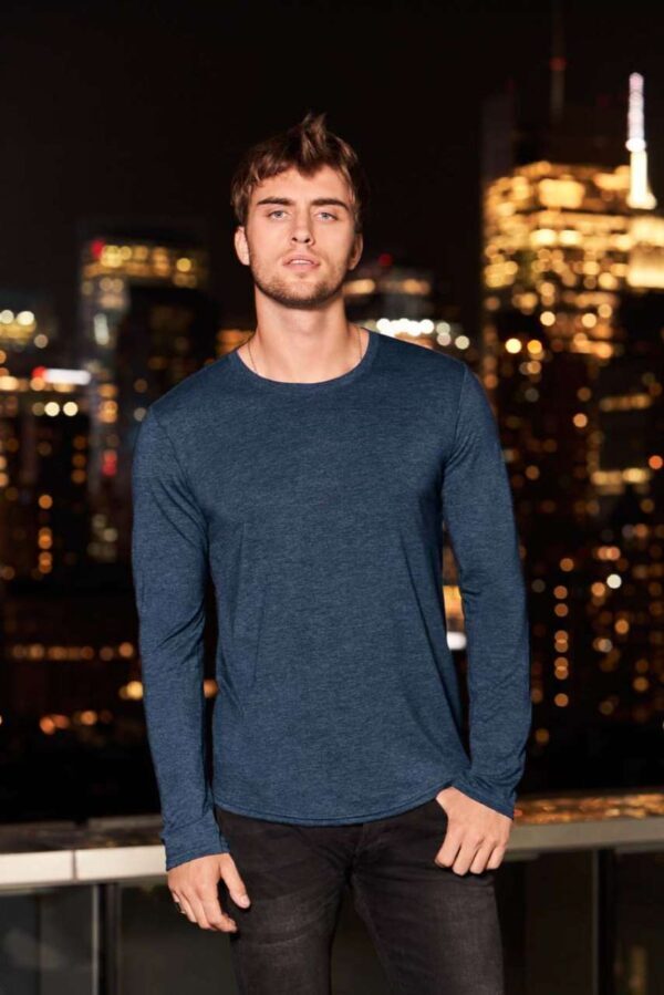 ADULT TRI-BLEND LONG SLEEVE TEE