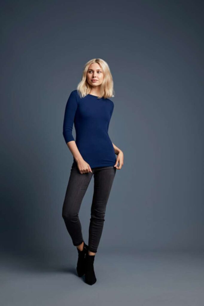 WOMEN'S STRETCH 3/4 SLEEVE TEE - Slika 4