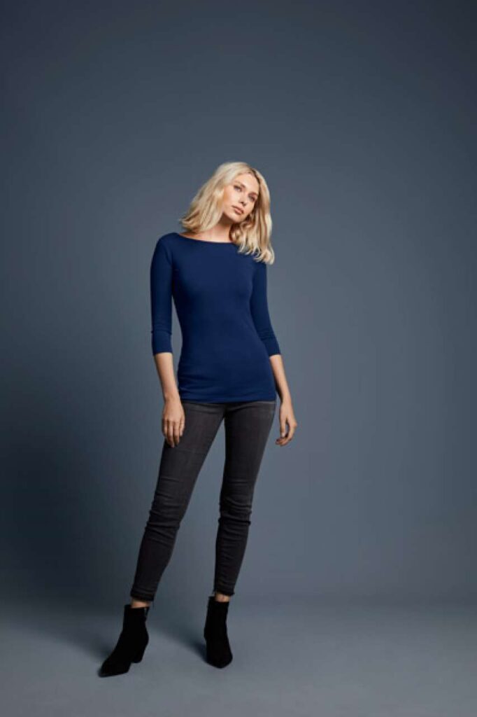 WOMEN'S STRETCH 3/4 SLEEVE TEE - Slika 5