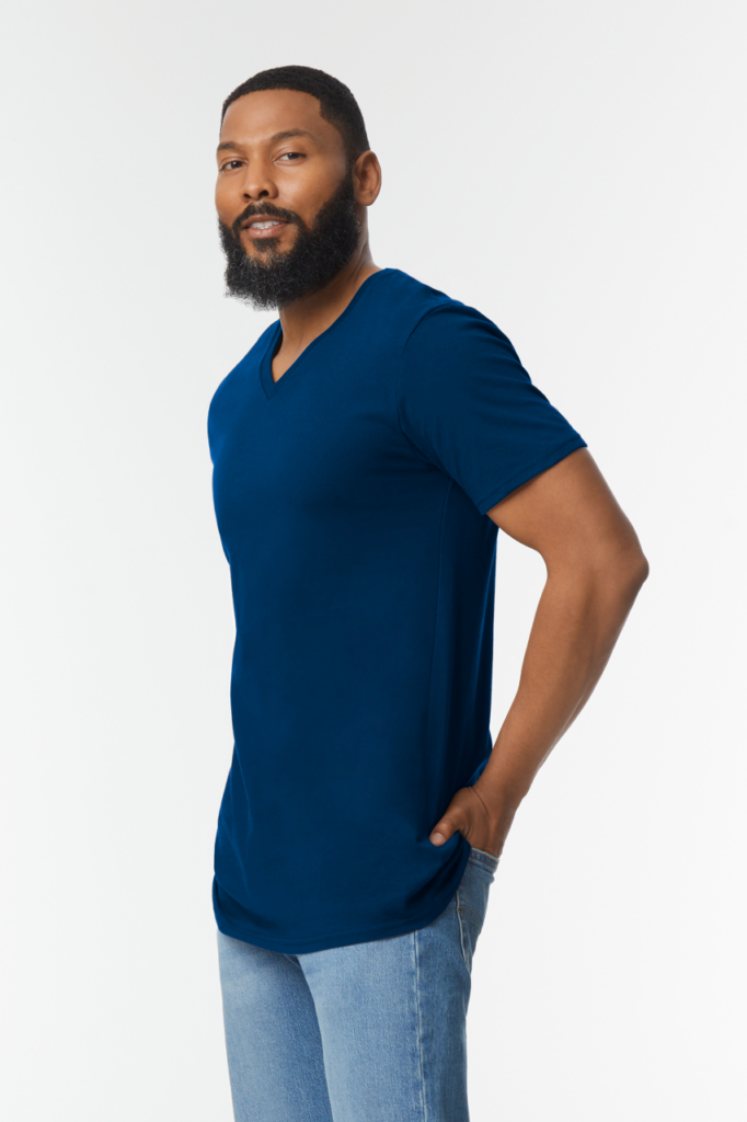 SOFTSTYLE® ADULT V-NECK T-SHIRT - Slika 5