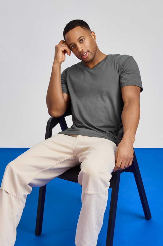 SOFTSTYLE® ADULT V-NECK T-SHIRT - Slika 7