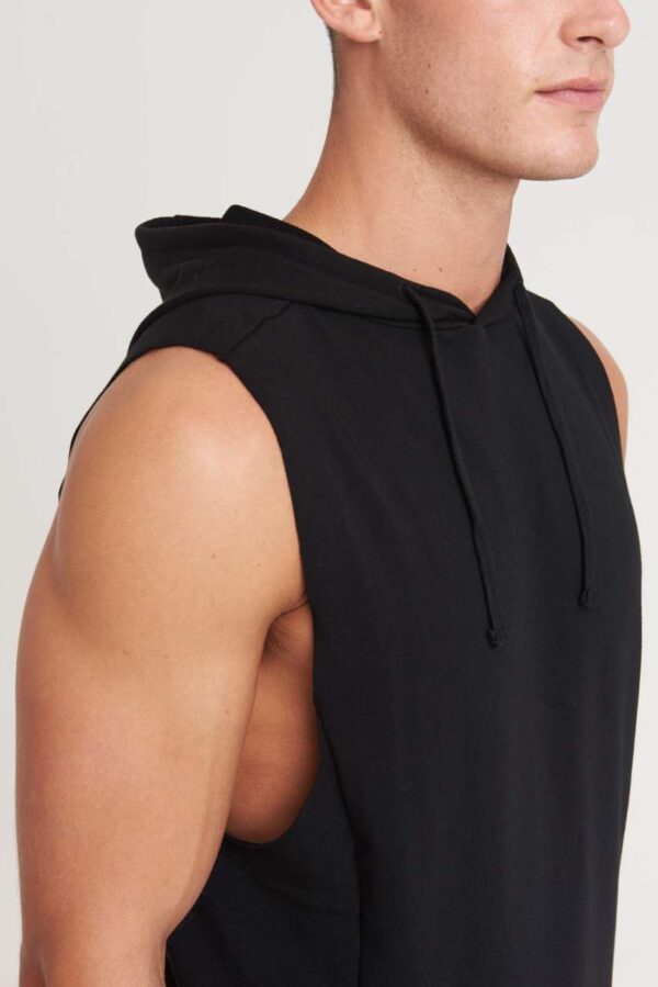 URBAN SLEEVEESS MUSCLE HOODIE