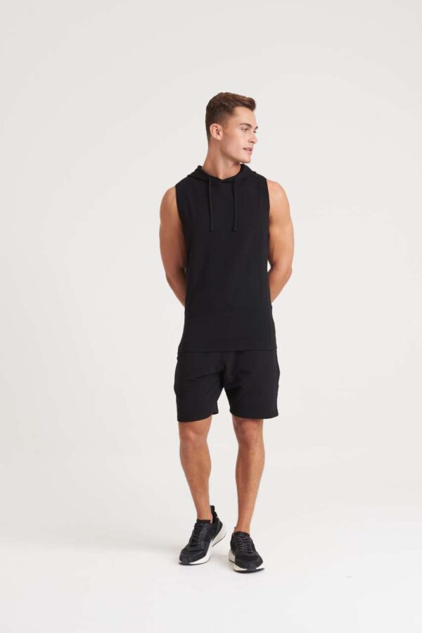 URBAN SLEEVEESS MUSCLE HOODIE