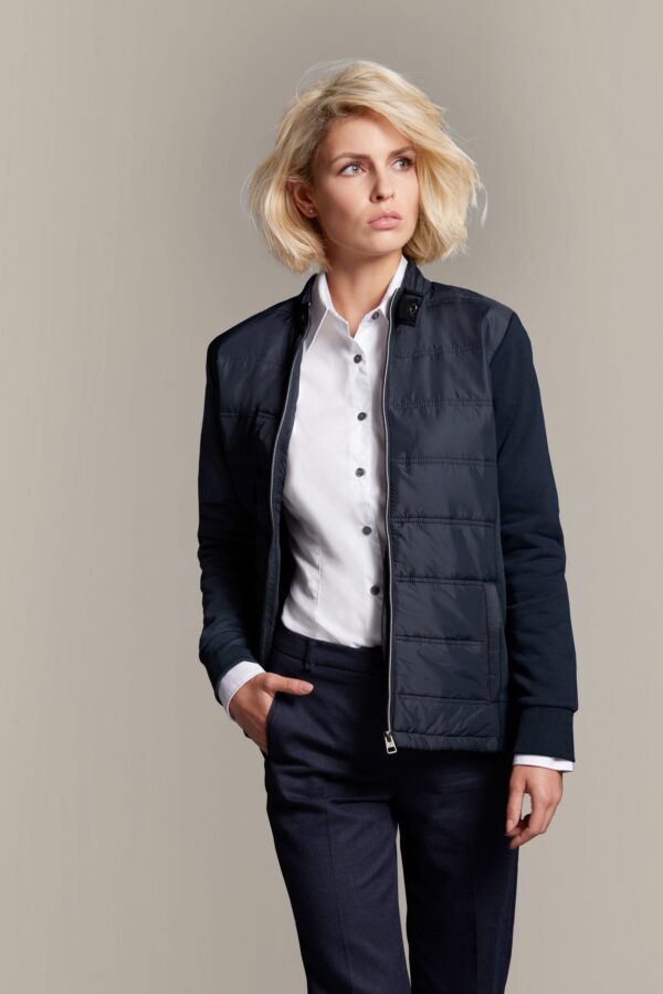 James & Nicholson Hybrid Sweat Jacket  / Women