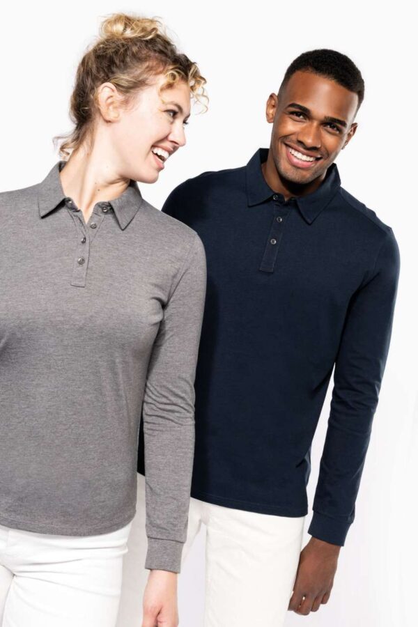 LADIES' LONG SLEEVE JERSEY POLO SHIRT