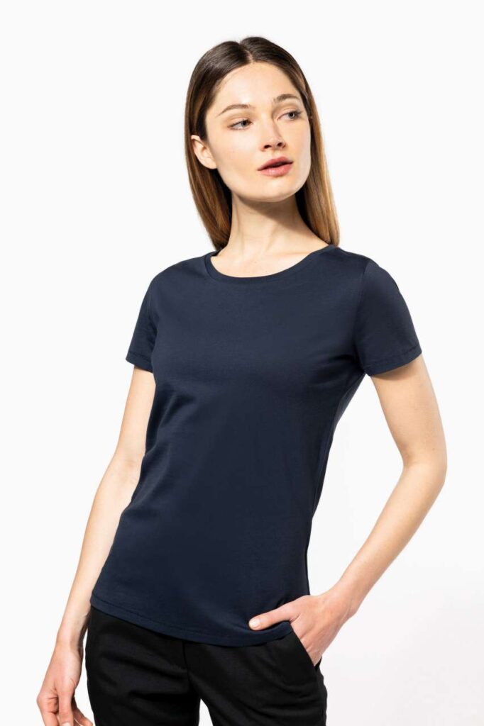 LADIES' SUPIMA® CREW NECK SHORT SLEEVE T-SHIRT