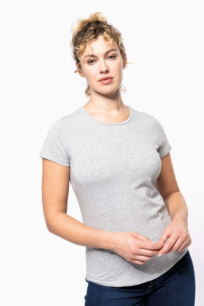 LADIES' SHORT-SLEEVED CREW NECK T-SHIRT - Slika 4