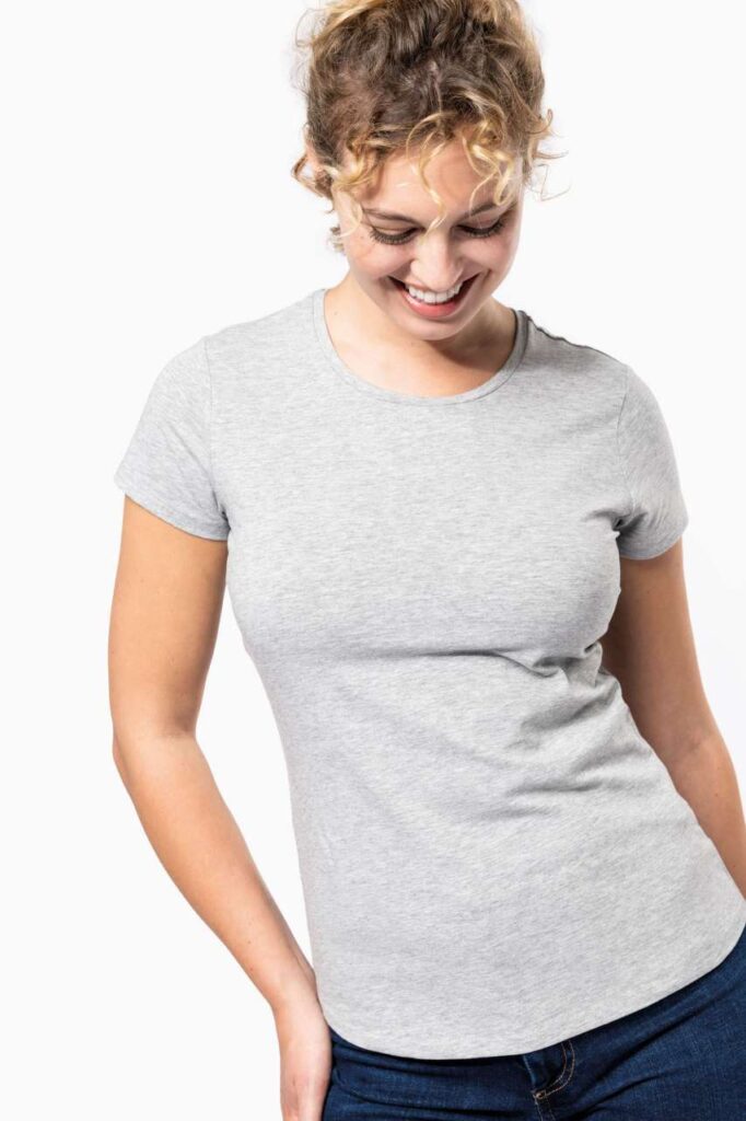 LADIES' SHORT-SLEEVED CREW NECK T-SHIRT - Slika 7