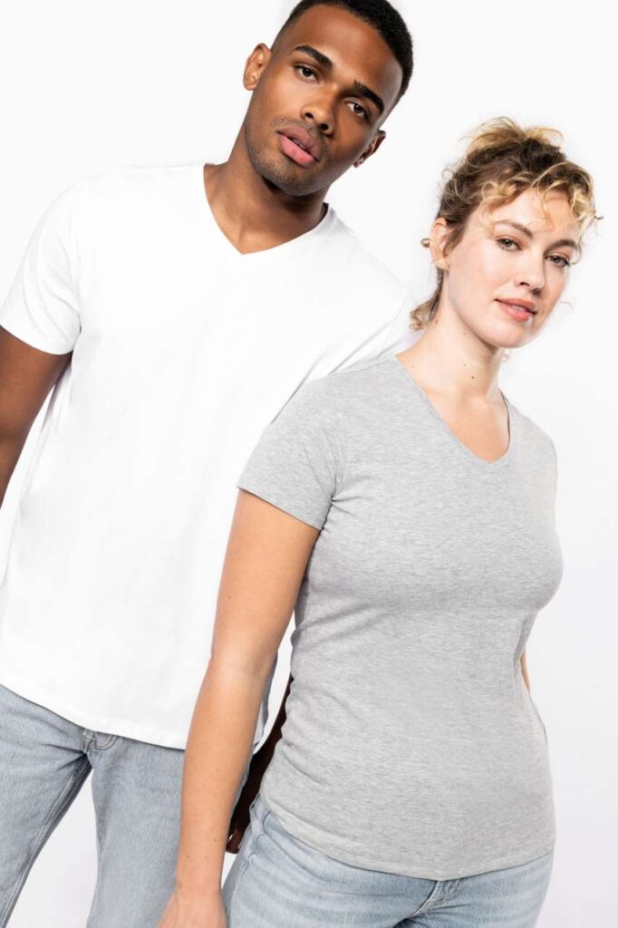 MEN'S SHORT-SLEEVED V-NECK T-SHIRT - Slika 2