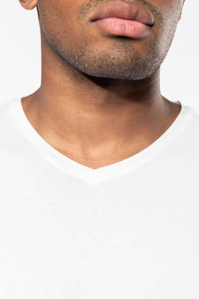 MEN'S SHORT-SLEEVED V-NECK T-SHIRT - Slika 5