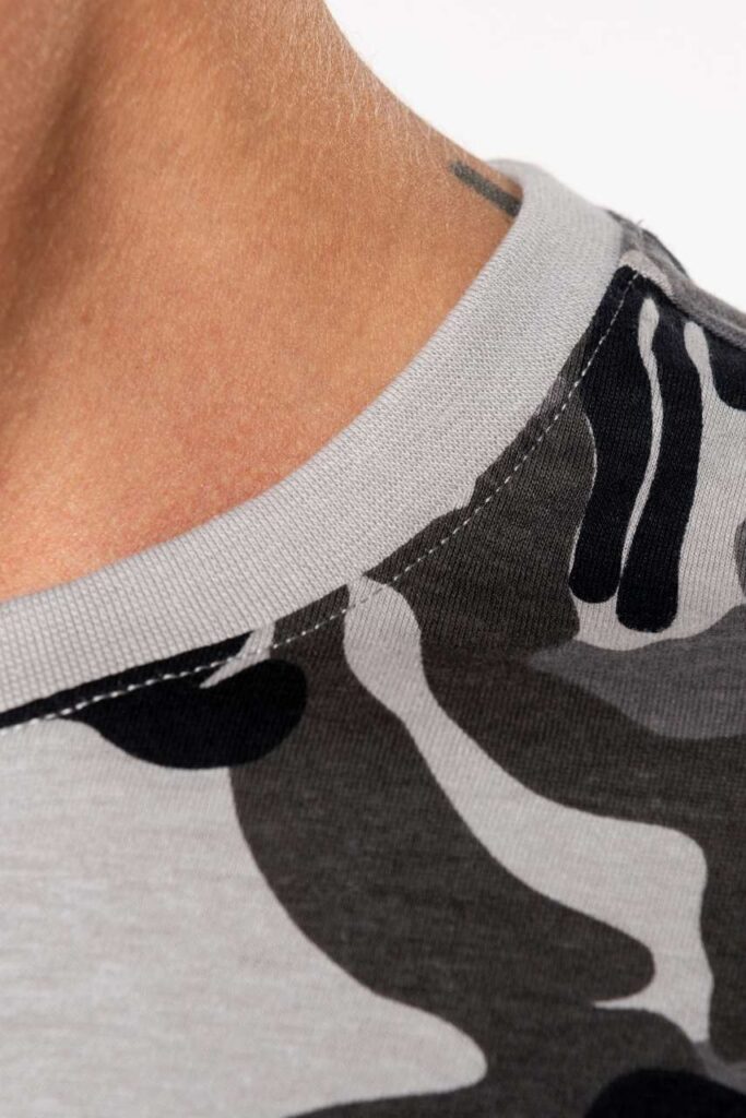 MEN'S SHORT-SLEEVED CAMO T-SHIRT - Slika 5