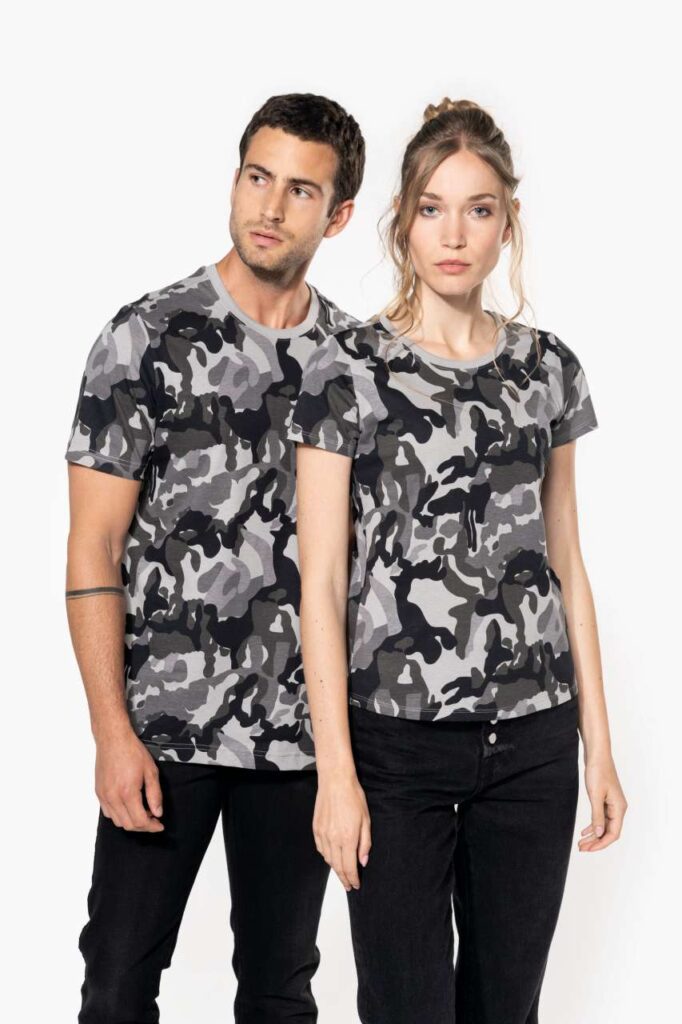 MEN'S SHORT-SLEEVED CAMO T-SHIRT - Slika 6