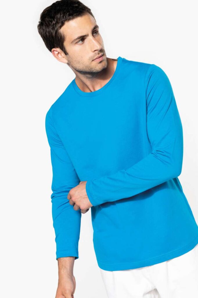MEN'S LONG-SLEEVED CREW NECK T-SHIRT - Slika 2