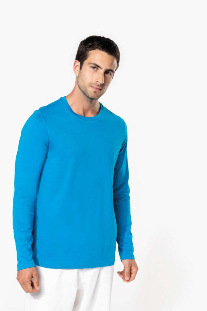 MEN'S LONG-SLEEVED CREW NECK T-SHIRT - Slika 6