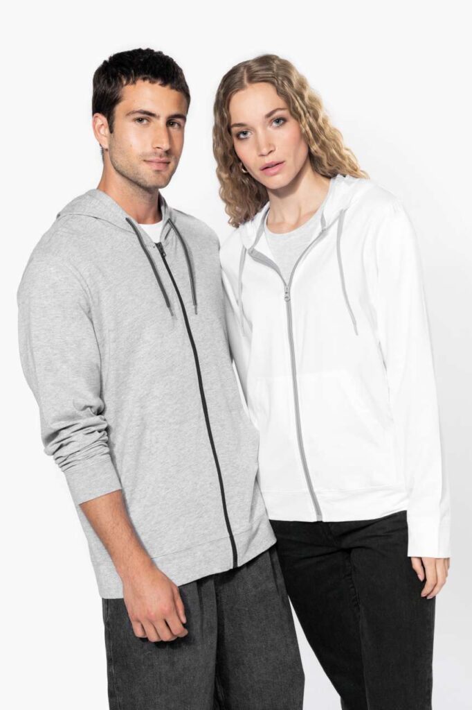 LIGHTWEIGHT COTTON HOODED SWEATSHIRT - Slika 2