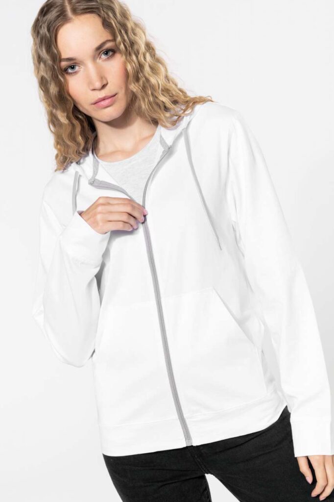 LIGHTWEIGHT COTTON HOODED SWEATSHIRT - Slika 8