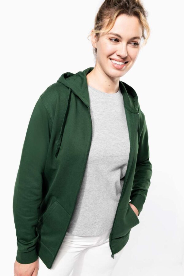 FULL ZIP HOODED SWEATSHIRT