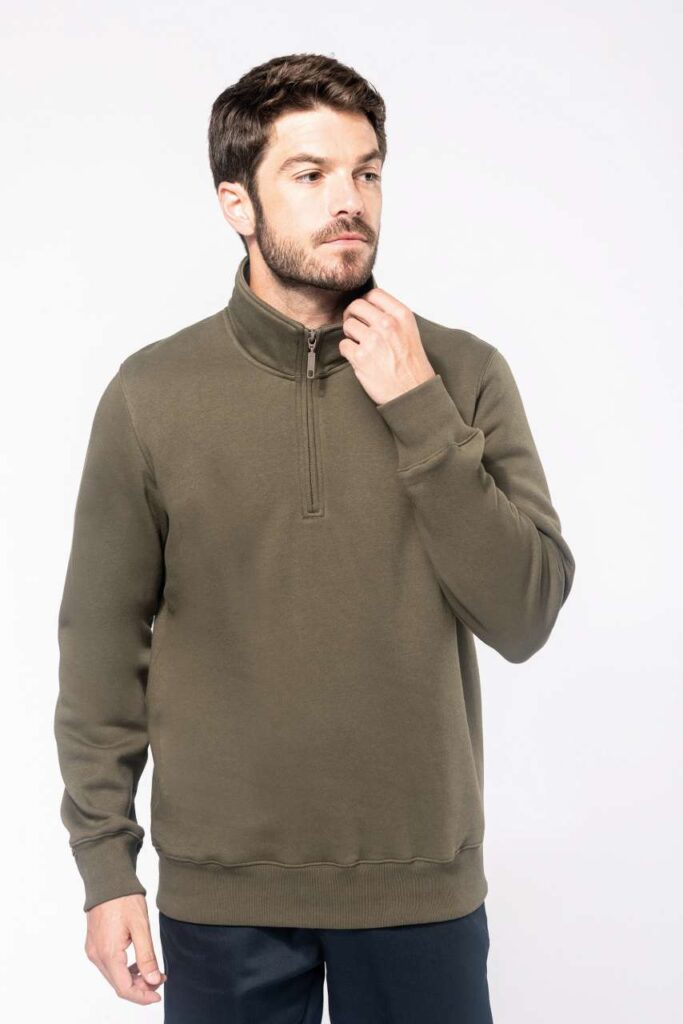 ZIPPED NECK SWEATSHIRT - Slika 2