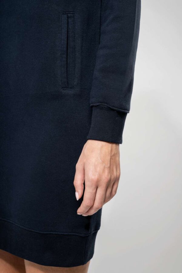 ORGANIC FLEECE LOUNGE DRESS