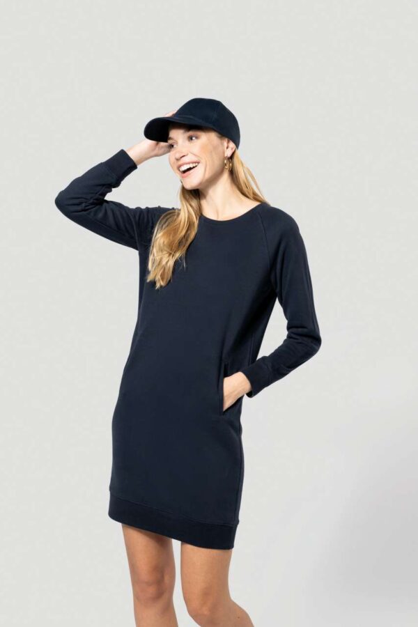 ORGANIC FLEECE LOUNGE DRESS