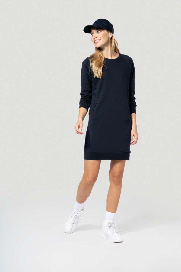 ORGANIC FLEECE LOUNGE DRESS