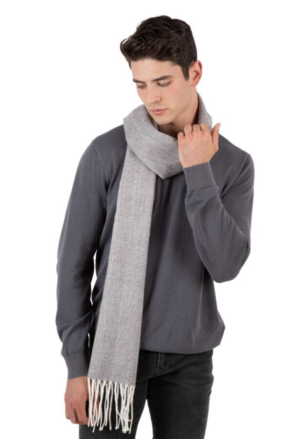 FRINGED SCARF