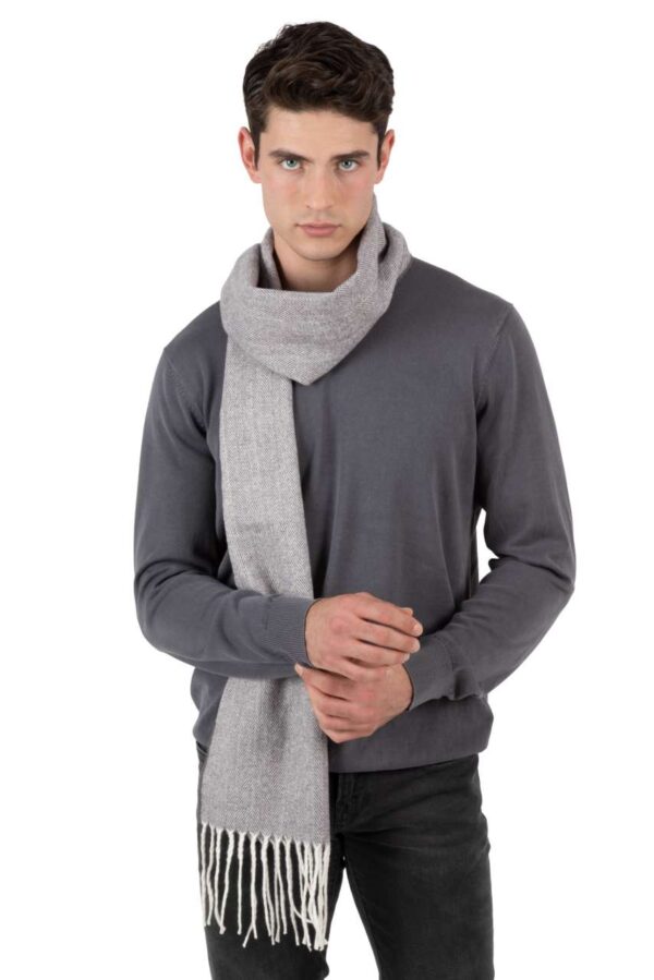 FRINGED SCARF