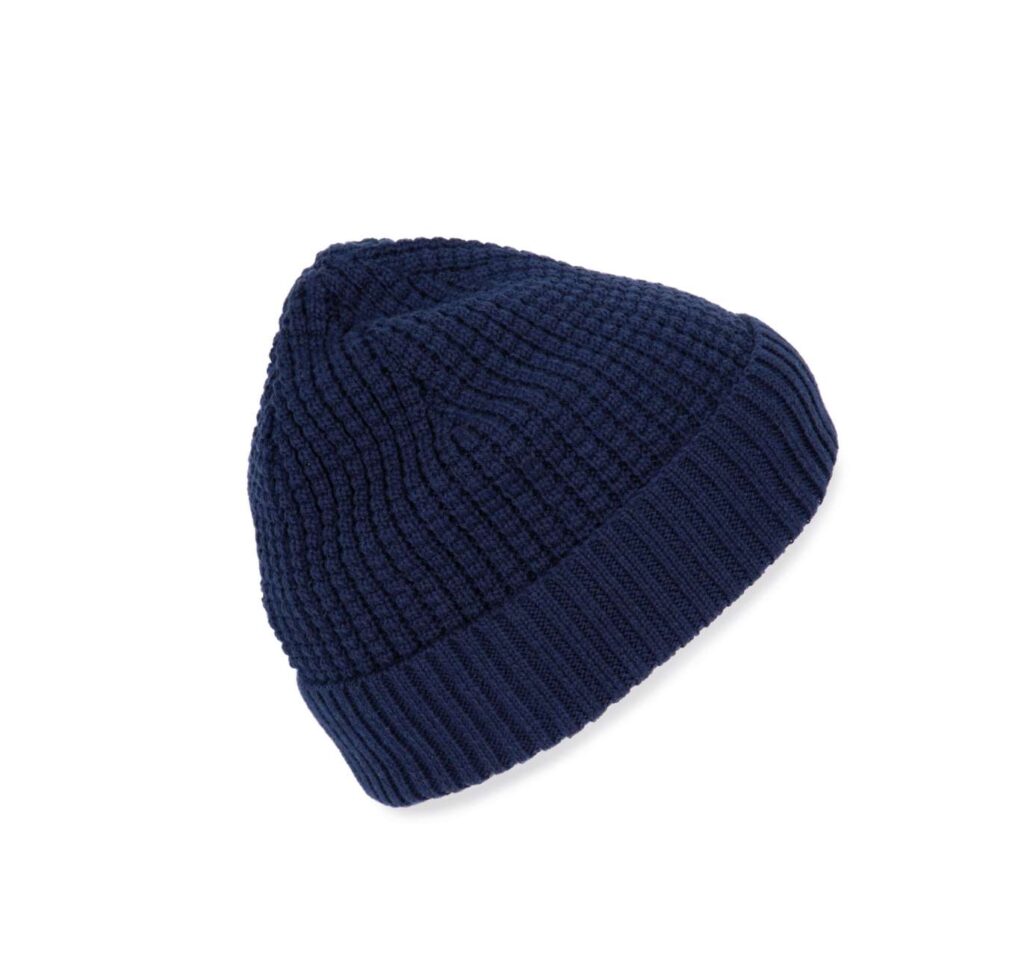 KNITTED BEANIE WITH RECYCLED YARN - Slika 3