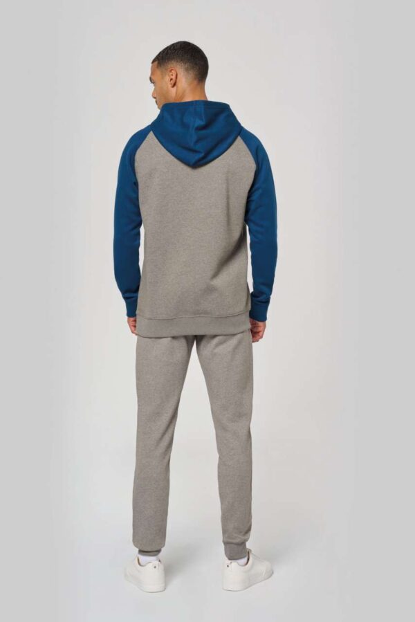 ADULT TWO-TONE HOODED SWEATSHIRT