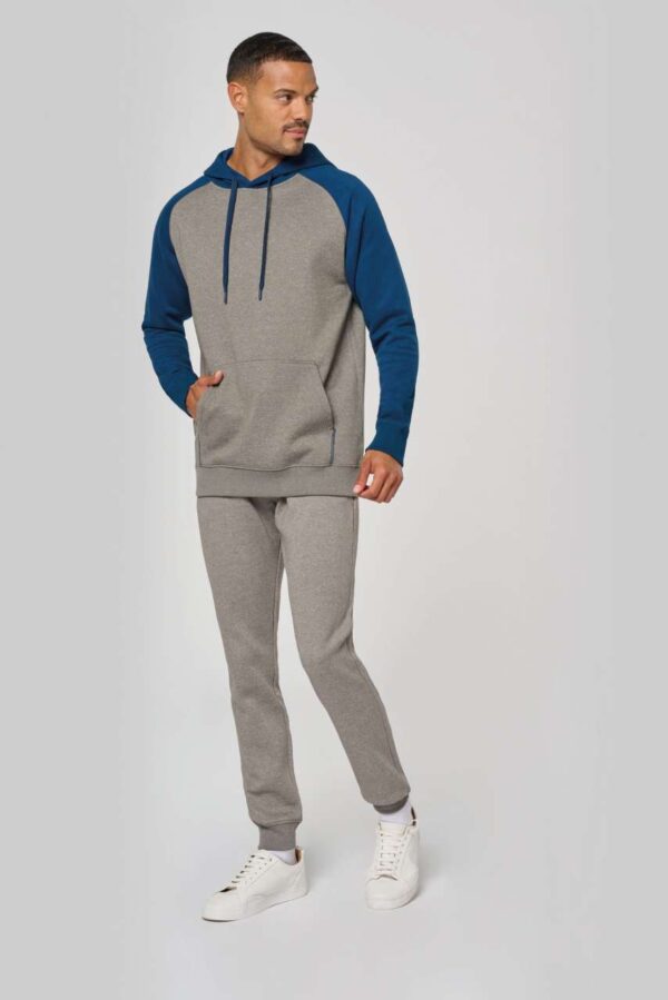 ADULT TWO-TONE HOODED SWEATSHIRT