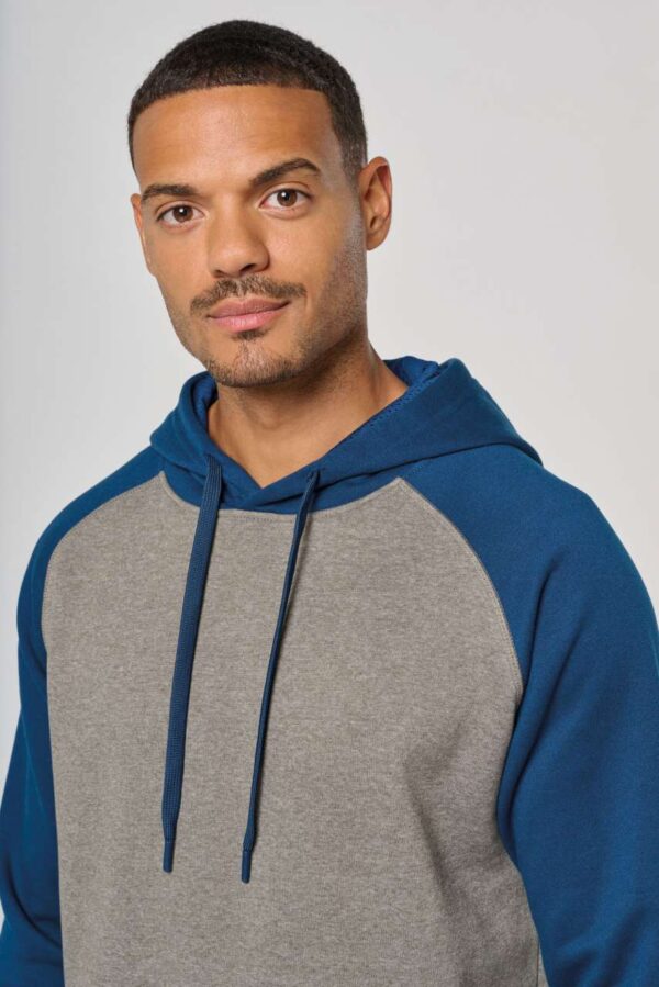 ADULT TWO-TONE HOODED SWEATSHIRT