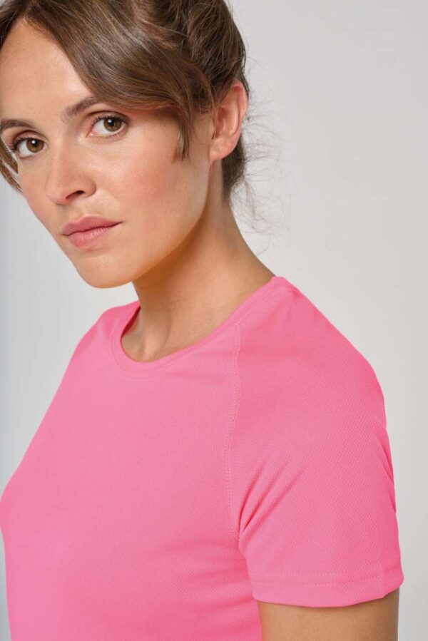 LADIES' SHORT-SLEEVED SPORTS T-SHIRT