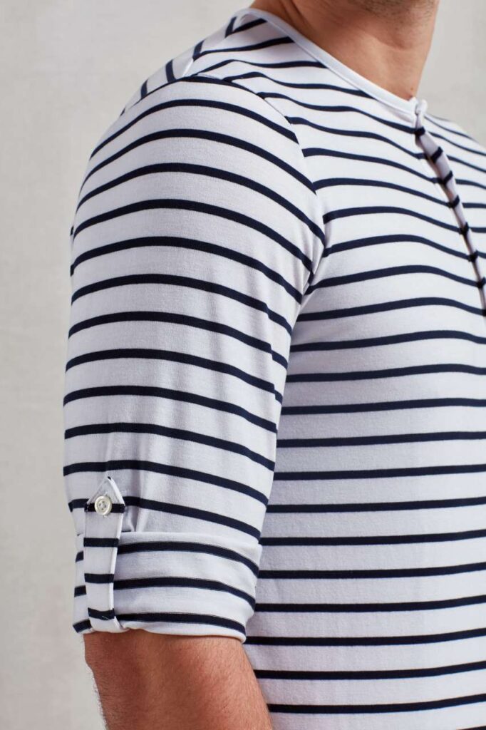 MEN'S LONG JOHN ROLL SLEEVE TEE - Slika 3