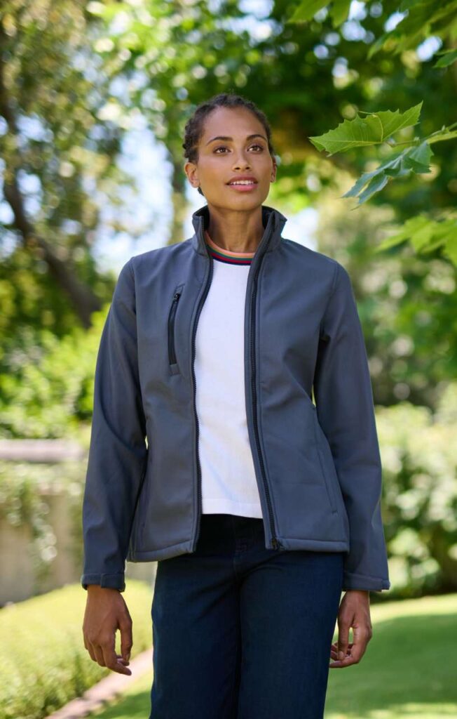 WOMEN'S ABLAZE 3 LAYER PRINTABLE SOFTSHELL JACKET - Slika 5