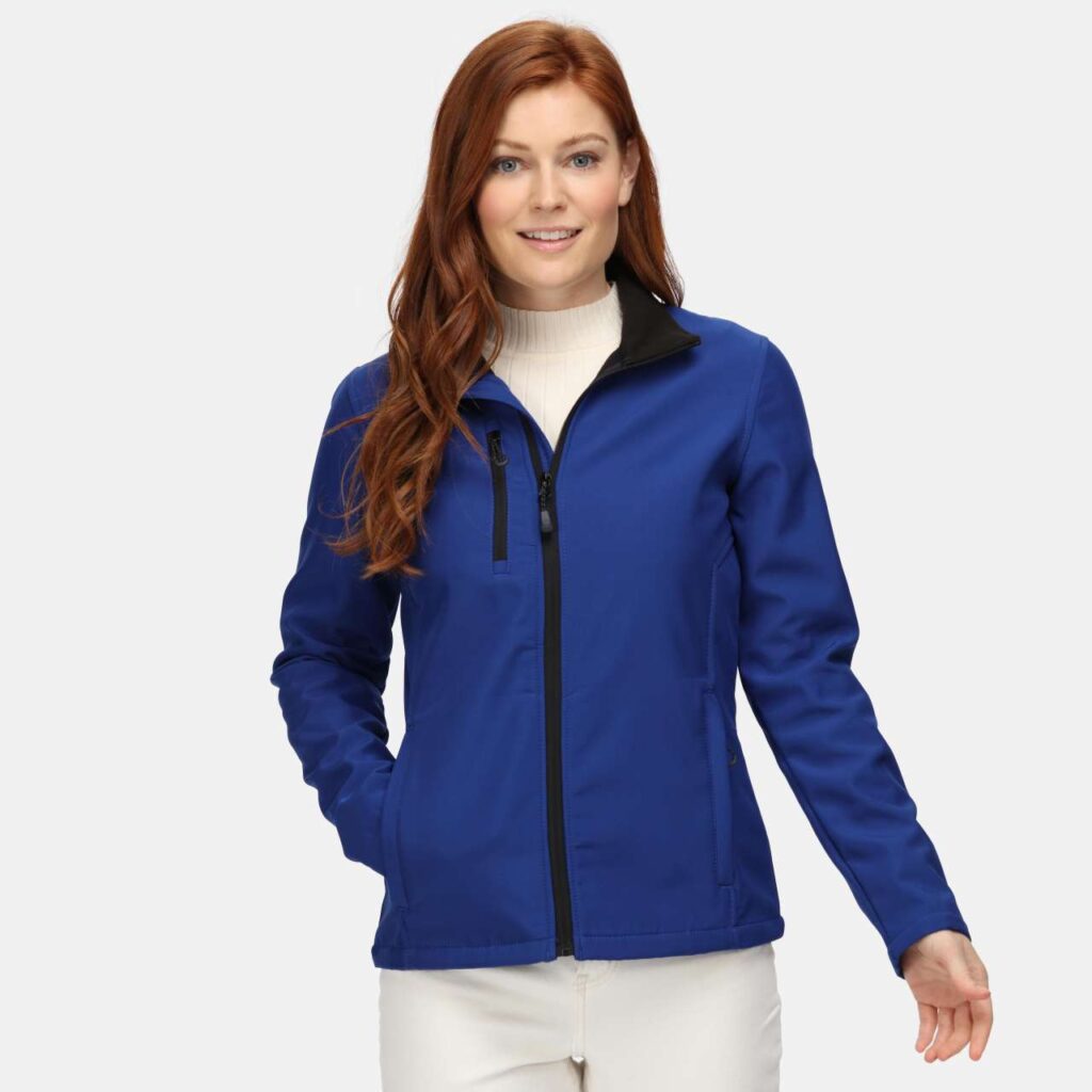 WOMEN'S HONESTLY MADE RECYCLED PRINTABLE SOFTSHELL JACKET - Slika 3