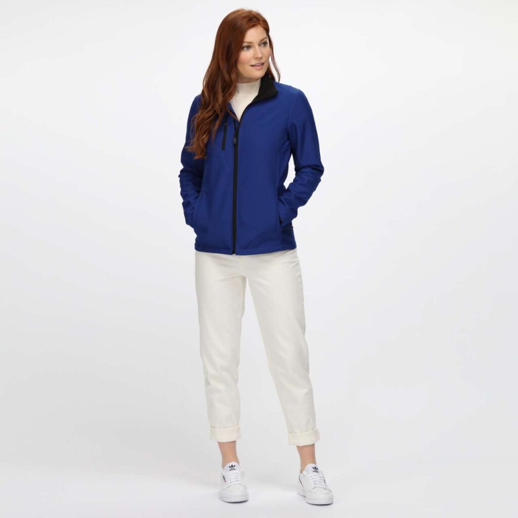 WOMEN'S HONESTLY MADE RECYCLED PRINTABLE SOFTSHELL JACKET - Slika 4