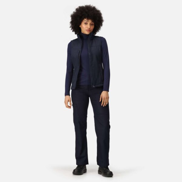 WOMEN'S FLUX SOFTSHELL BODYWARMER