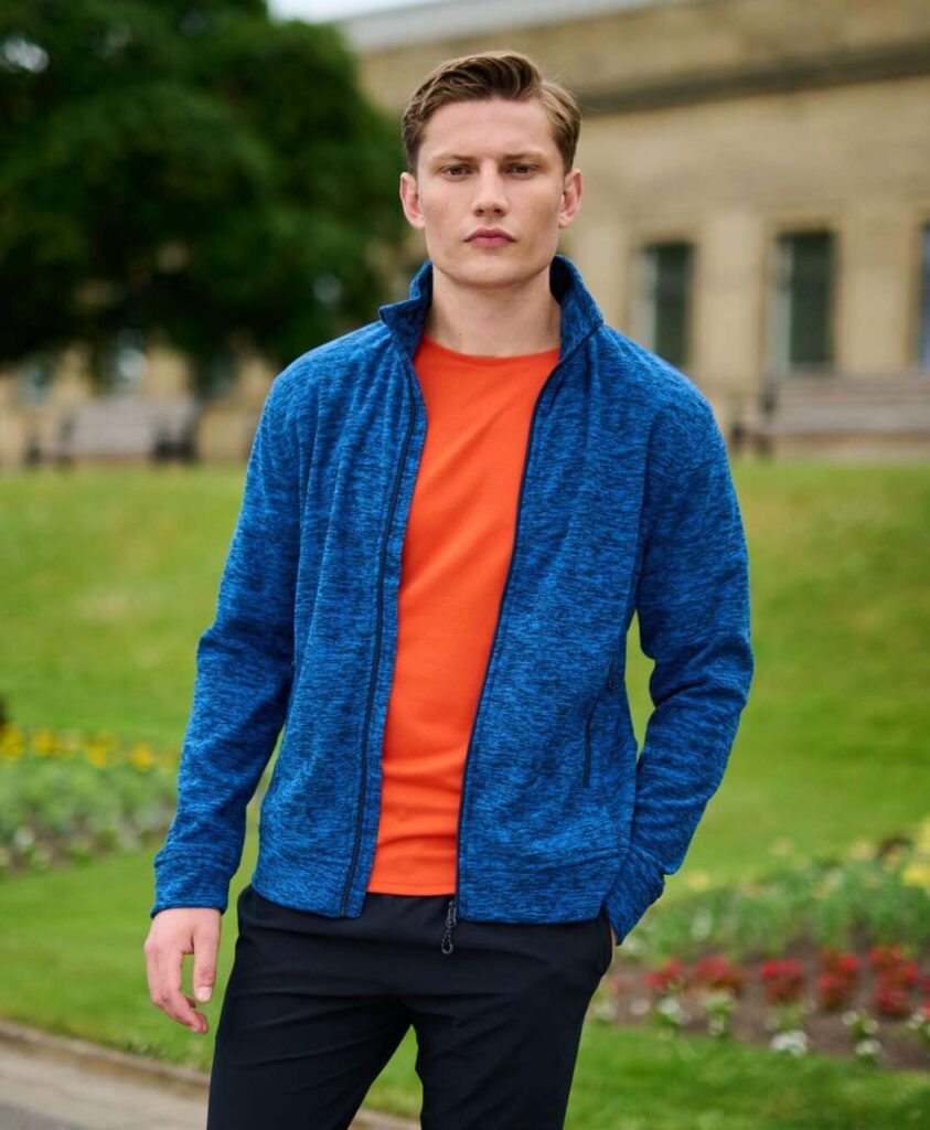 THORNLY MEN - FULL ZIP MARL FLEECE - Slika 2
