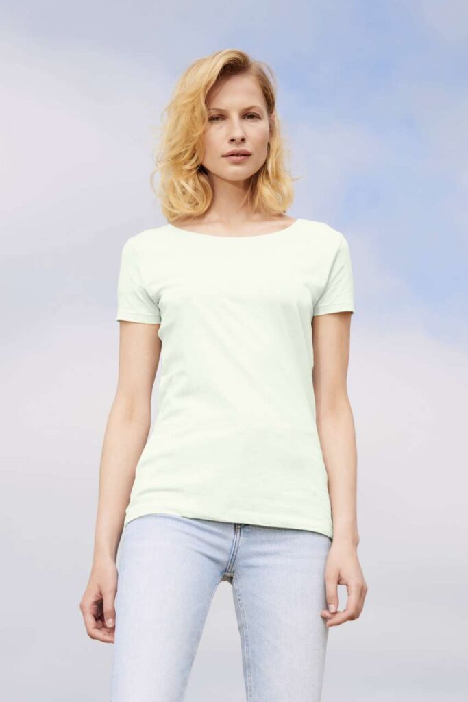 SOL'S MARTIN WOMEN - ROUND-NECK FITTED JERSEY T-SHIRT - Slika 2