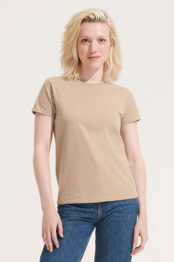 SOL'S PIONEER WOMEN - ROUND-NECK FITTED JERSEY T-SHIRT - Slika 2
