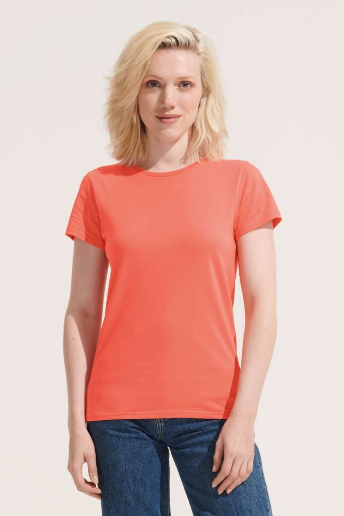 SOL'S CRUSADER WOMEN - ROUND-NECK FITTED JERSEY T-SHIRT - Slika 4