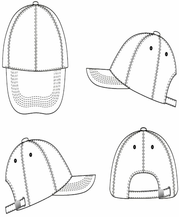 SOL'S BUFFALO - SIX PANEL CAP
