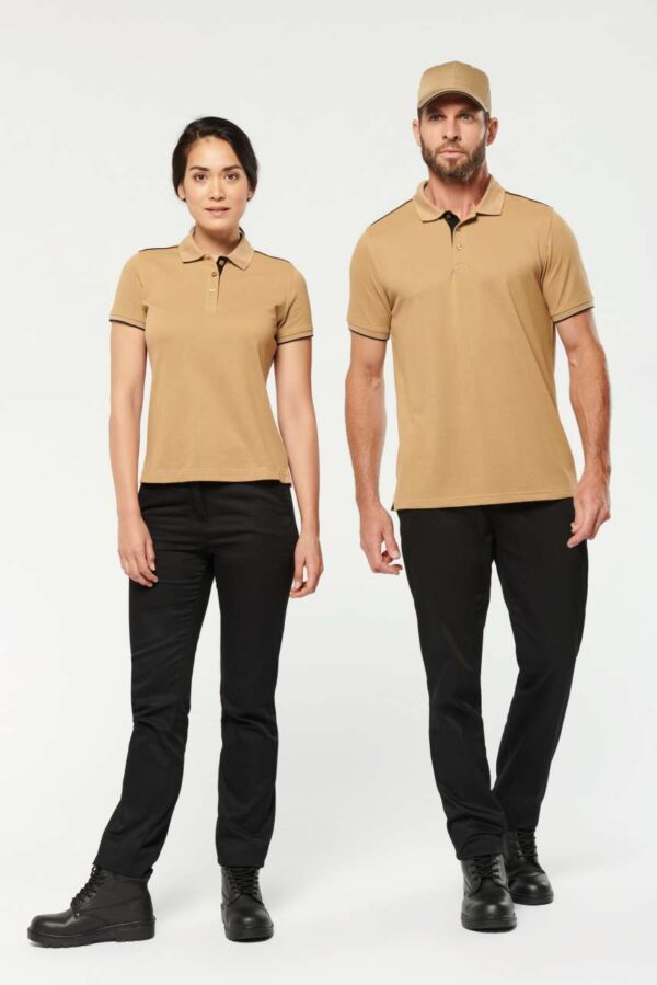 MEN'S SHORT-SLEEVED CONTRASTING DAYTODAY POLO SHIRT