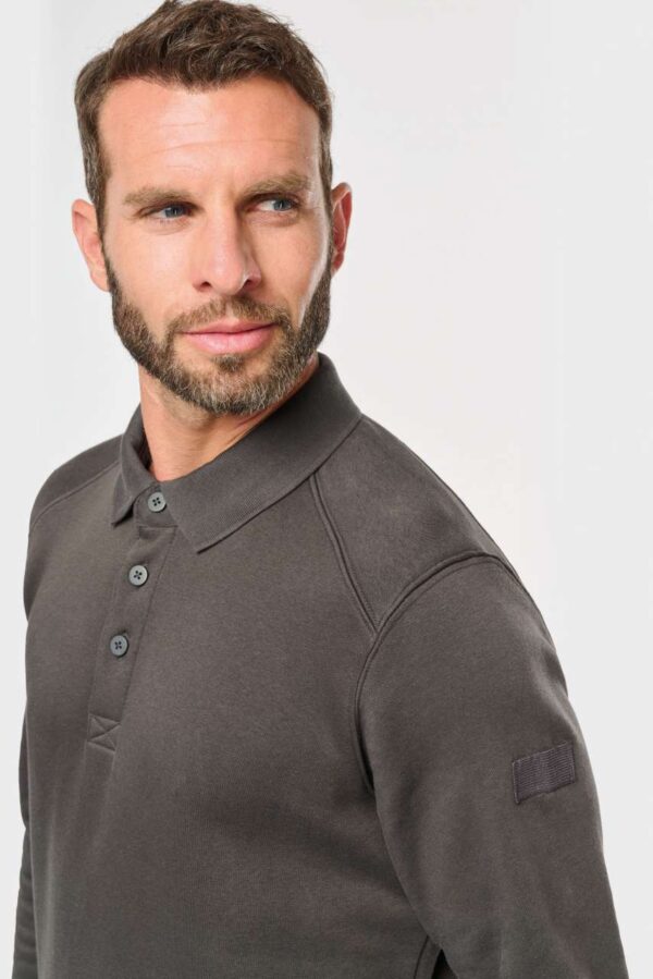 POLO NECK SWEATSHIRT