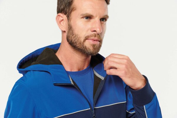 UNISEX 3-LAYER TWO-TONE BIONIC SOFTSHELL JACKET